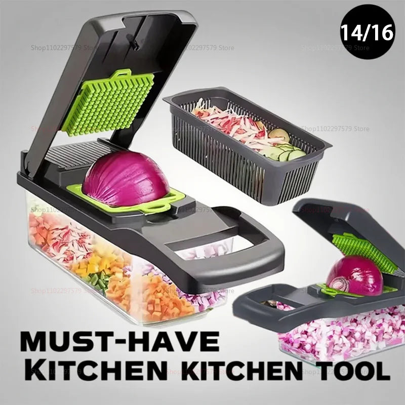 Cortador de verduras multifuncional