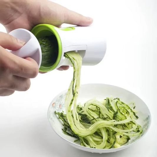 Cortador de verduras en espiral multifuncional y creativo, cortador de verduras en espiral, cortador de calabacín, pasta, fideos y espaguetis.