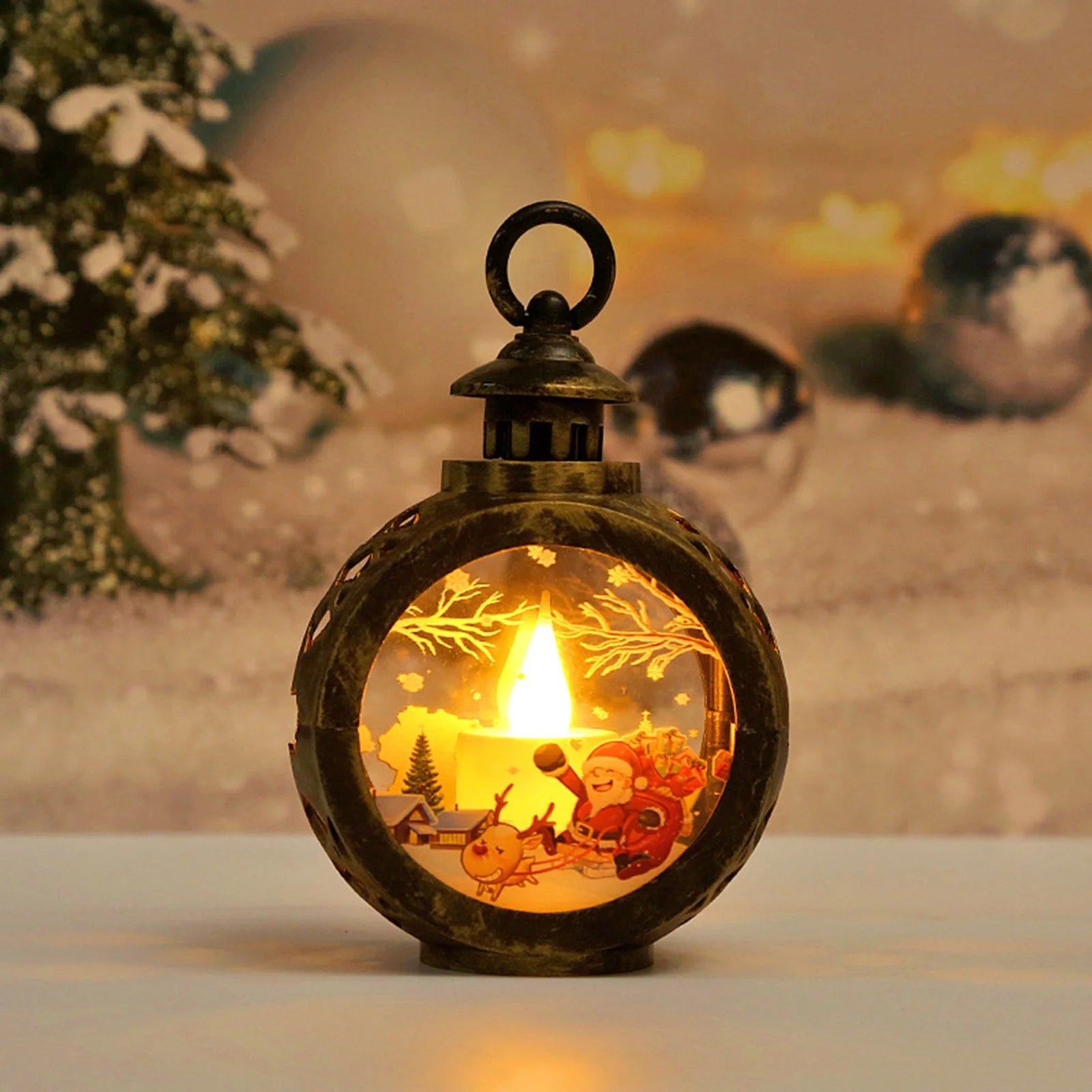 🎁 Luz Decorativa LED Navideña – Colgante para Ventana